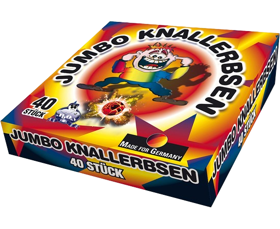 Lesli Jumbo Knallerbsen Box