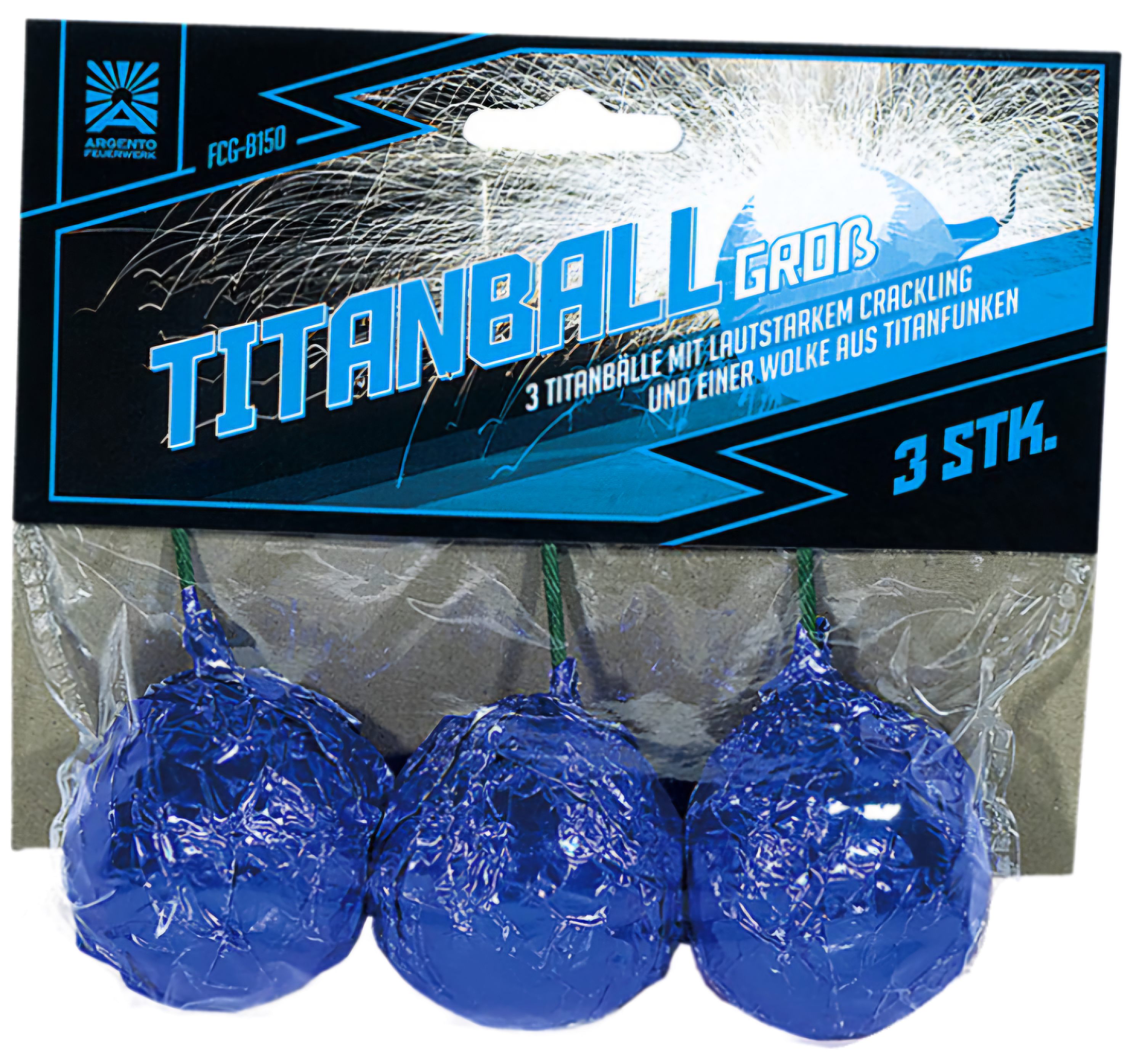 Argento Titanball Groß