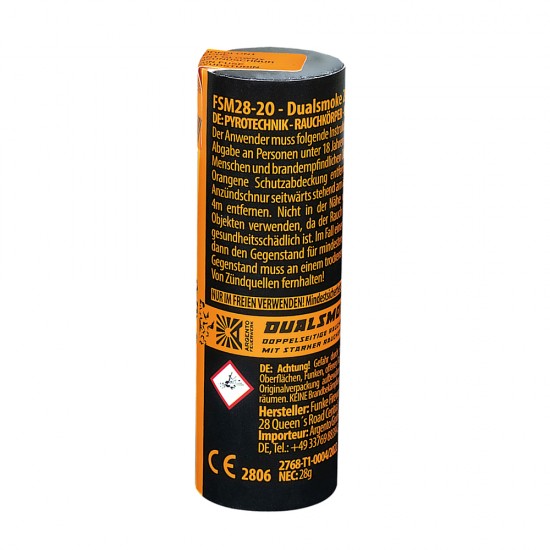 Argento Dualsmoke 28mm Orange